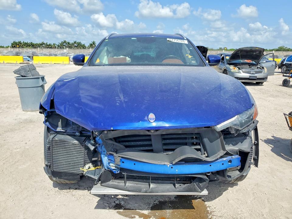 2017 Maserati Levante VIN ZN661YUA4HX237360 COPART salvage auction — FRONT END, FL - CERT OF TITLE SLVG REBUILDABLE, sold $2,100 on 2026-07-15 (photo 5)