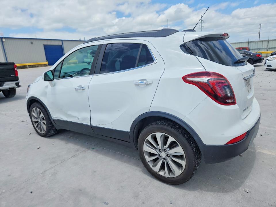 2018 Buick Encore VIN KL4CJASBXJB710683 COPART salvage auction — SIDE, TX - SALVAGE VEHICLE TITLE (P), sold $2,200 on 2026-07-17 (photo 2)