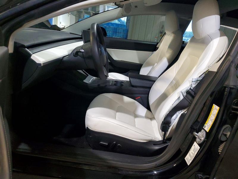 2021 Tesla Model 3 VIN 5YJ3E1EBXMF925164 COPART salvage auction — SIDE, MA - CERT OF TITLE-SALVAGE, sold $1,950 on 2026-07-24 (photo 7)