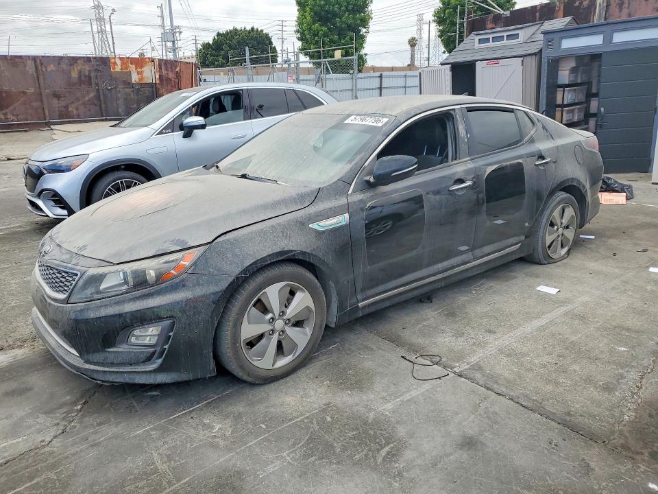2016 Kia Optima VIN KNAGN4AD5G5098977 COPART salvage auction — FRONT END, Ca - Dis/Dlr/Exp Only Lien Papers, sold $500 on 2026-07-22 (photo 1)