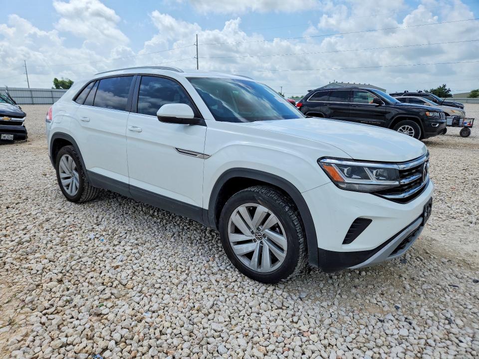 2022 Volkswagen Atlas VIN 1V2WE2CA8NC217232 COPART salvage auction — SIDE, Tx - Salvage Vehicle Title, sold $90 on 2026-08-20 (photo 4)