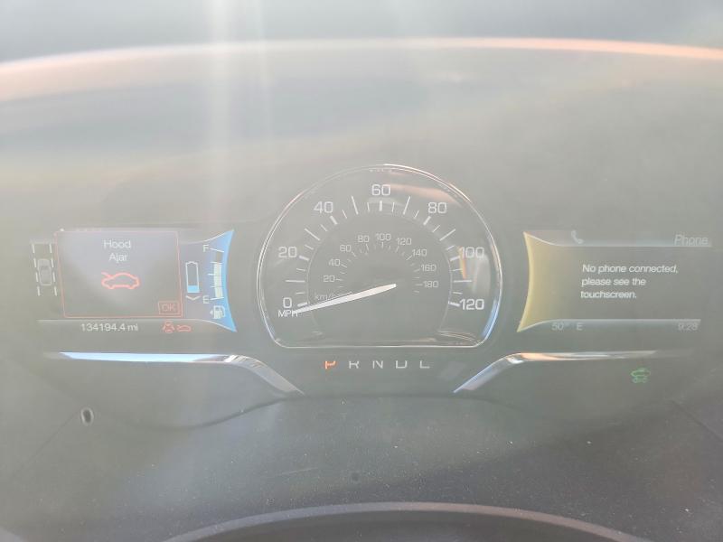 2014 Lincoln Mkz VIN 3LN6L2LU6ER825555 COPART salvage auction — FRONT END, Il - Salvage Certificate, sold $775 on 2026-07-09 (photo 9)