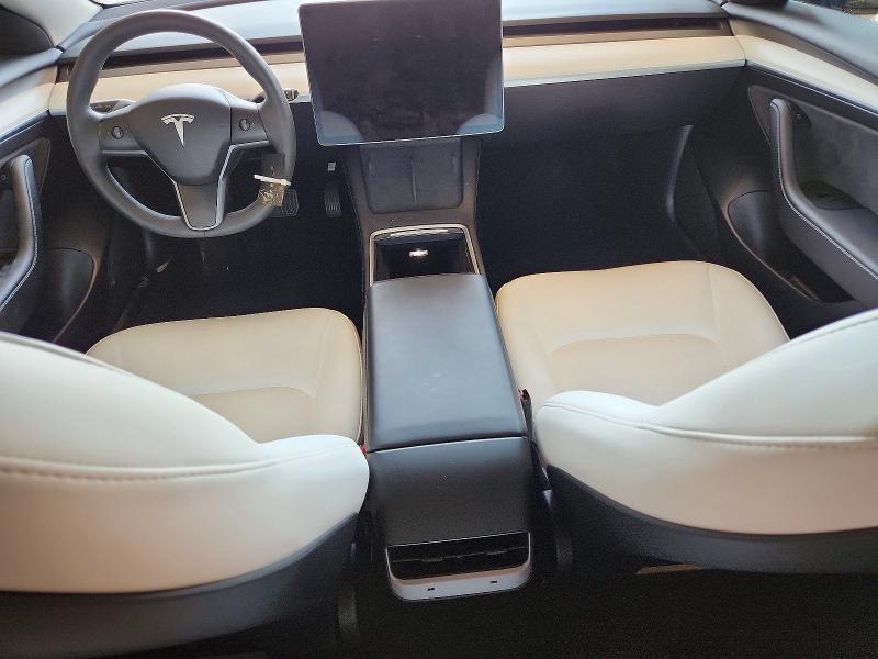 2023 Tesla Model 3 VIN 5YJ3E1EB8PF632030 COPART salvage auction — FRONT END, Wi - Cert Of Title-Salvage Vehicle, sold $6,900 on 2026-07-13 (photo 8)