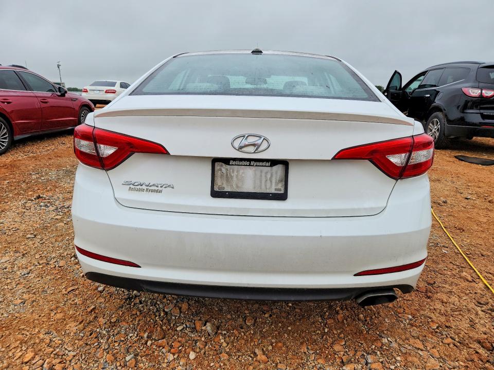 2016 Hyundai VIN 5NPE24AF3GH291682 COPART salvage auction — HAIL, Mo - Salvage Certificate Of Title, sold $2,000 on 2026-08-03 (photo 6)