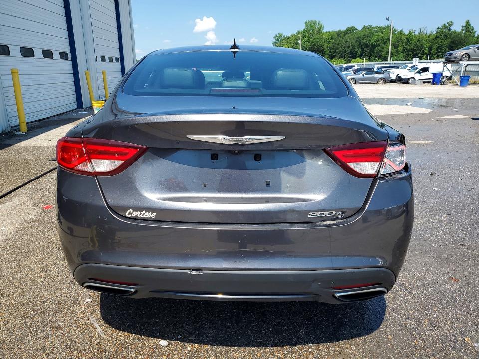 2015 Chrysler 200 VIN 1C3CCCBB7FN511869 COPART salvage auction — FRONT END, AL - CERT OF TITLE-SALVAGE TITLE, sold $975 on 2026-09-17 (photo 6)