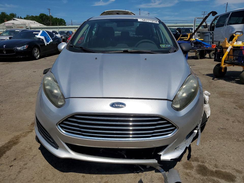 2017 Ford Fiesta VIN 3FADP4BJ0HM115741 COPART salvage auction — FRONT END, Pa - Certificate Of Salvage, sold $425 on 2026-07-02 (photo 5)