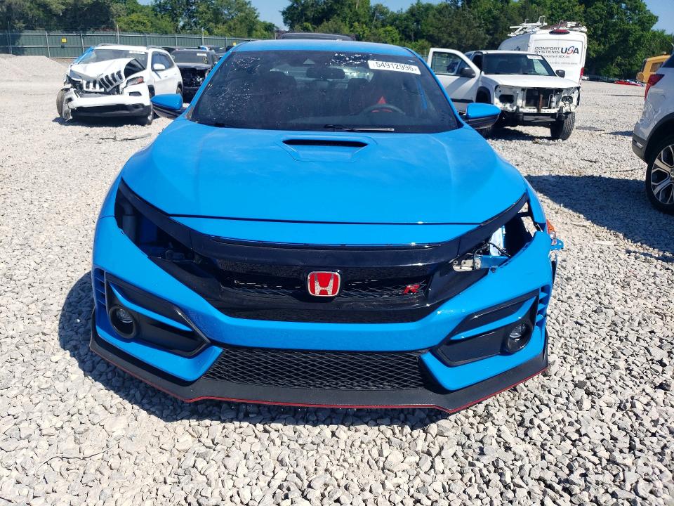 2021 Honda VIN SHHFK8G74MU204358 COPART salvage auction — FRONT END, Tn - Salvage Certificate, sold $19,000 on 2026-07-09 (photo 5)