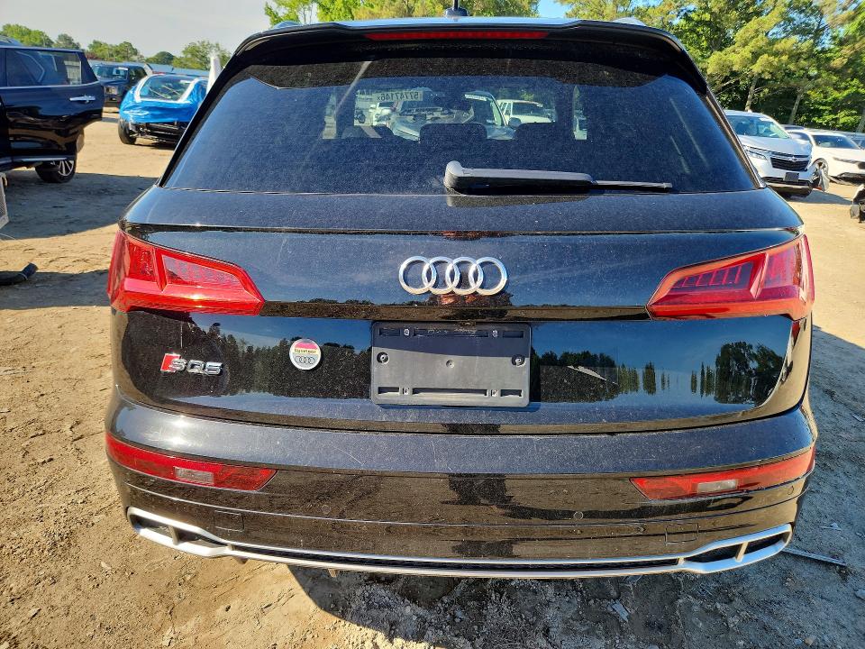 2018 Audi Sq5 VIN WA1C4AFY7J2121077 COPART salvage auction — FRONT END, Va - Cert Of Title - Salvage, sold $6,200 on 2026-07-28 (photo 6)