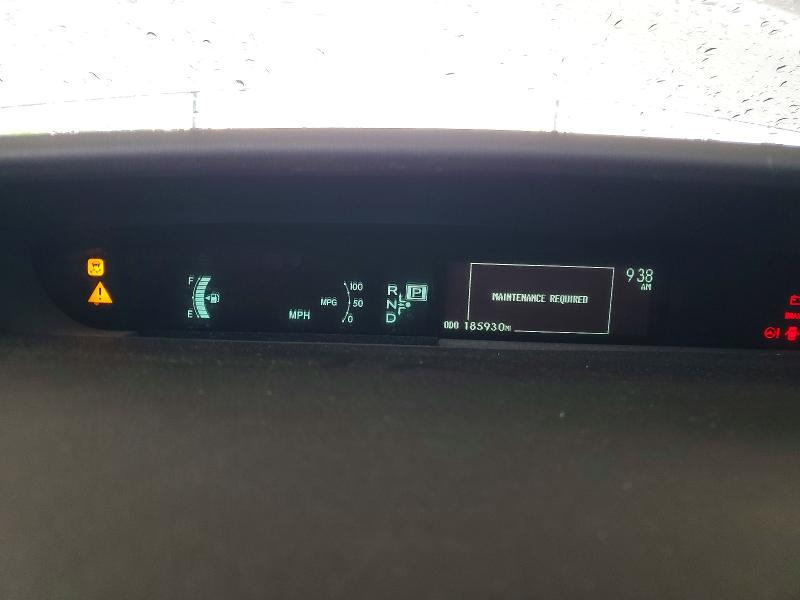 2012 Toyota Prius VIN JTDKN3DU8C5493295 COPART salvage auction — FRONT END, Mt - Certificate Of Title, sold $2,200 on 2026-07-30 (photo 9)