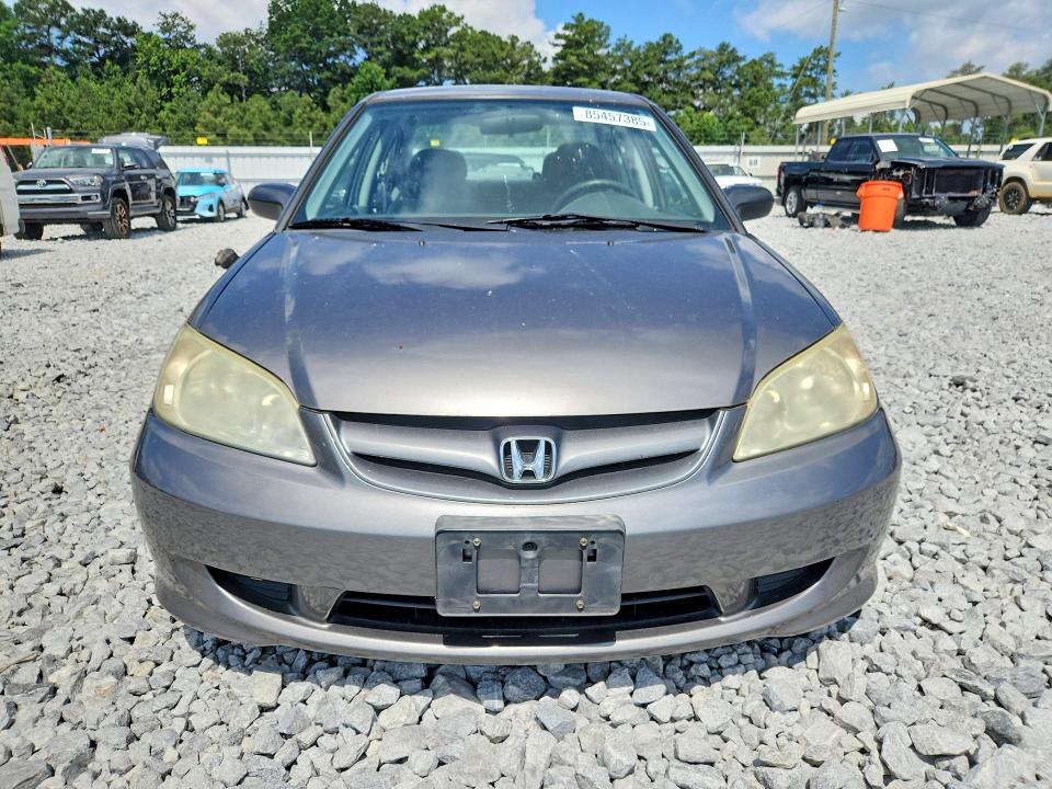 2005 Honda Civic VIN 2HGES15615H509554 COPART salvage auction — MINOR DENT/SCRATCHES, Ga - Certificate Of Title, sold $1,200 on 2026-07-02 (photo 5)