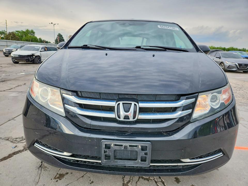 2015 Honda Odyssey VIN 5FNRL5H67FB026271 COPART salvage auction — REAR END, Co - Public - Salvage Title, sold $4,350 on 2026-07-22 (photo 5)