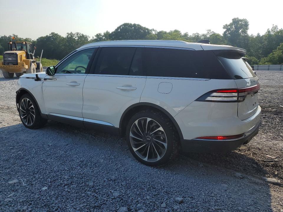 2026 Lincoln Aviator VIN 5LM5J7XC5TGL07101 COPART salvage auction — FRONT END, Ga - Cert Of Title-Salvage, sold $12,800 on 2026-07-23 (photo 2)