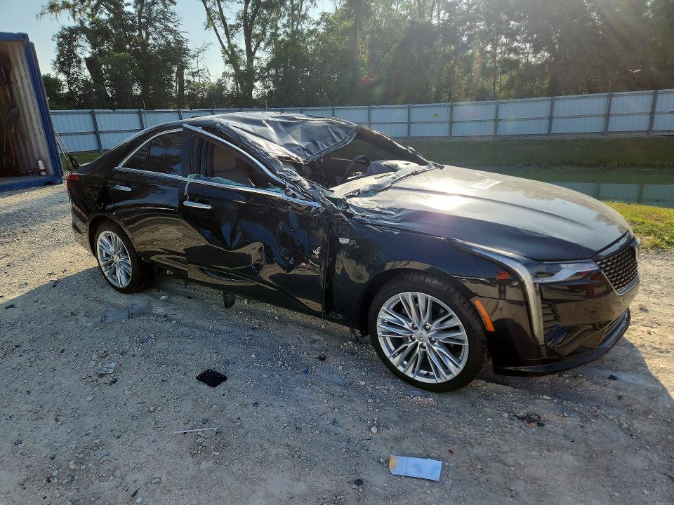 2023 Cadillac Ct4 VIN 1G6DB5RK4P0106512 COPART salvage auction — ROLLOVER, Salvage Title, sold $325 on 2026-07-28 (photo 4)
