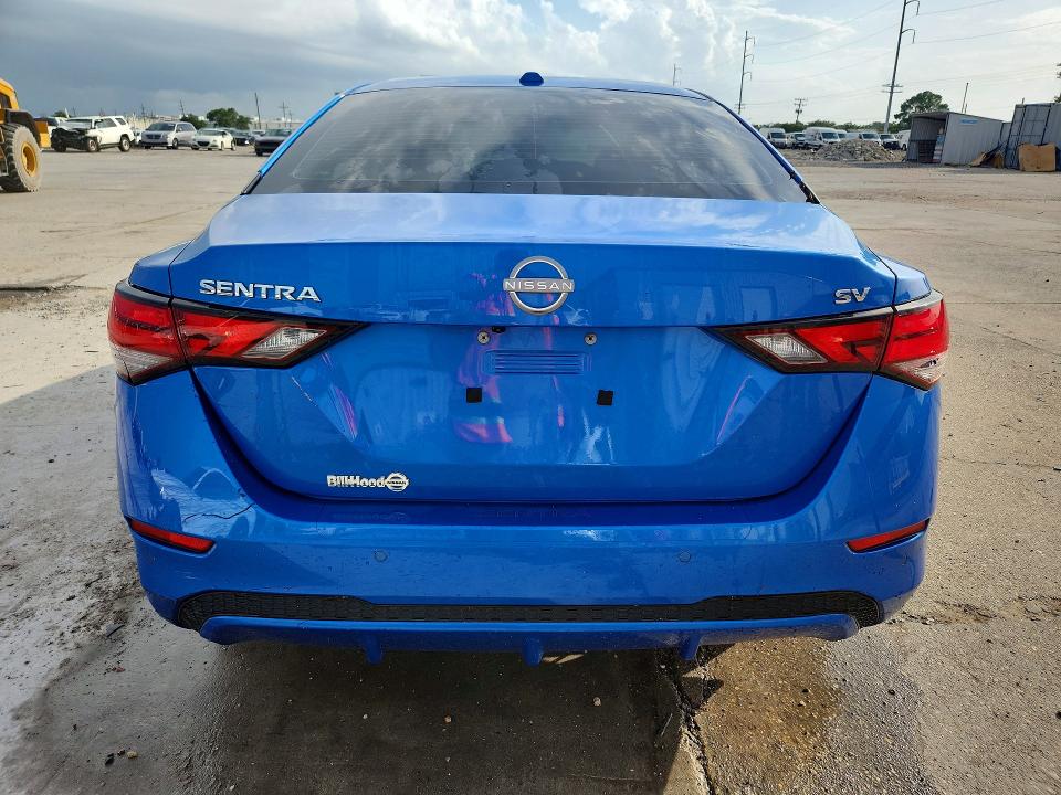 2024 Nissan Sentra VIN 3N1AB8CV2RY204390 COPART salvage auction — SIDE, Salvage Title, sold $4,300 on 2026-07-29 (photo 6)