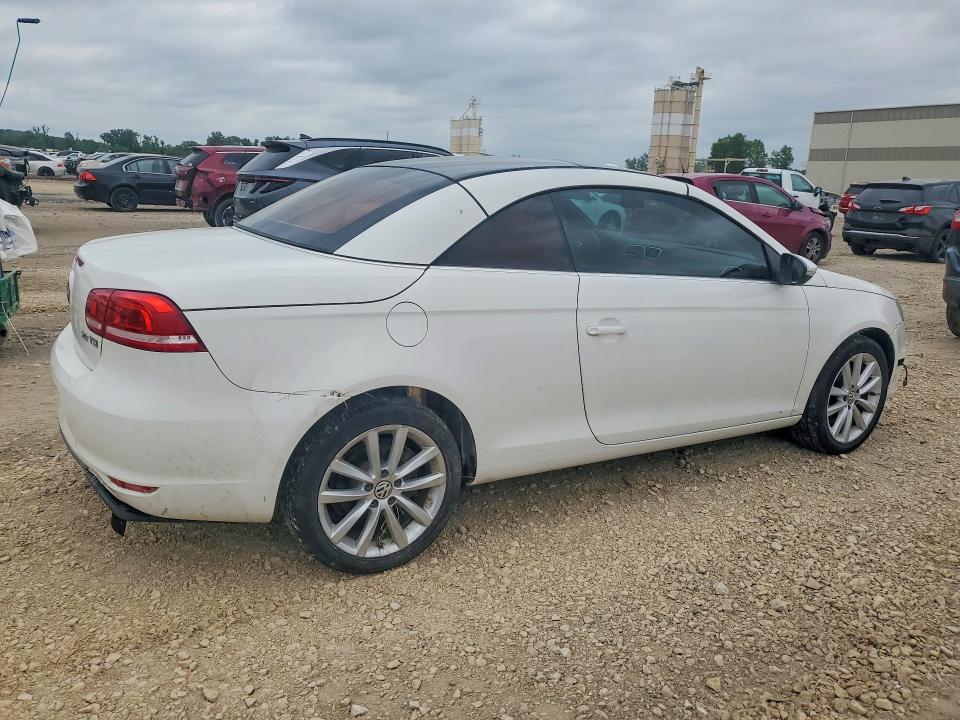 2013 Volkswagen Eos VIN WVWBW8AH7DV001844 COPART salvage auction — FRONT END, Ks - Cert Of Title-Salvage, sold $1,700 on 2026-07-02 (photo 3)