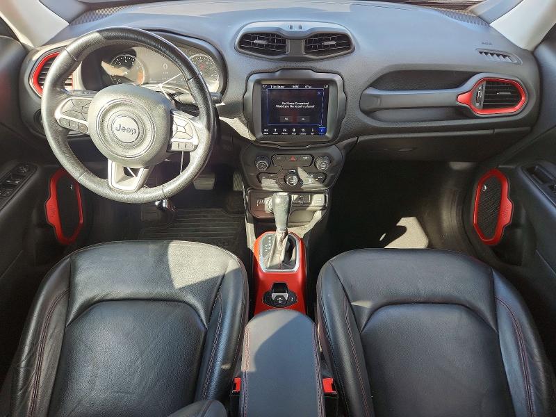 2018 Jeep Renegade VIN ZACCJBCB6JPH77698 COPART salvage auction — FRONT END, Co - Public - Salvage Title, sold $2,050 on 2026-08-03 (photo 8)