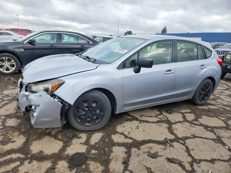 2016 Subaru VIN JF1GPAA60G8280491 COPART salvage auction — FRONT END, Mi - Certificate Of Title, sold $1,000 on 2026-07-17 (photo 1)