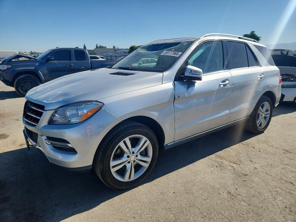 2013 Mercedes-benz M-klasse VIN 4JGDA5JB3DA191128 COPART salvage auction — ROLLOVER, Ca - Salvage Certificate, sold $1,700 on 2026-07-31 (photo 1)