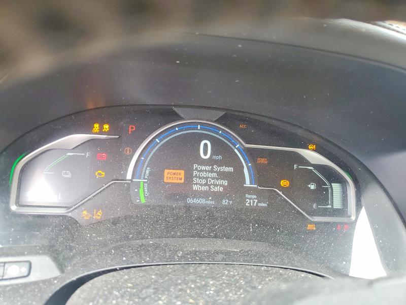 2018 Honda Clarity VIN JHMZC5F32JC012646 COPART salvage auction — FRONT END, In - Cert Of Title-Salvage Title, sold $1,450 on 2026-07-02 (photo 9)