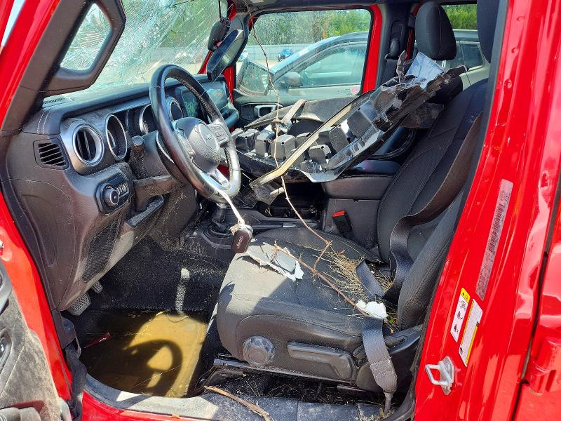 2018 Jeep Wrangler unlimited VIN 1C4HJXEG0JW216203 COPART salvage auction — ROLLOVER, On - Permit Salvage, sold $3,050 on 2026-07-09 (photo 7)
