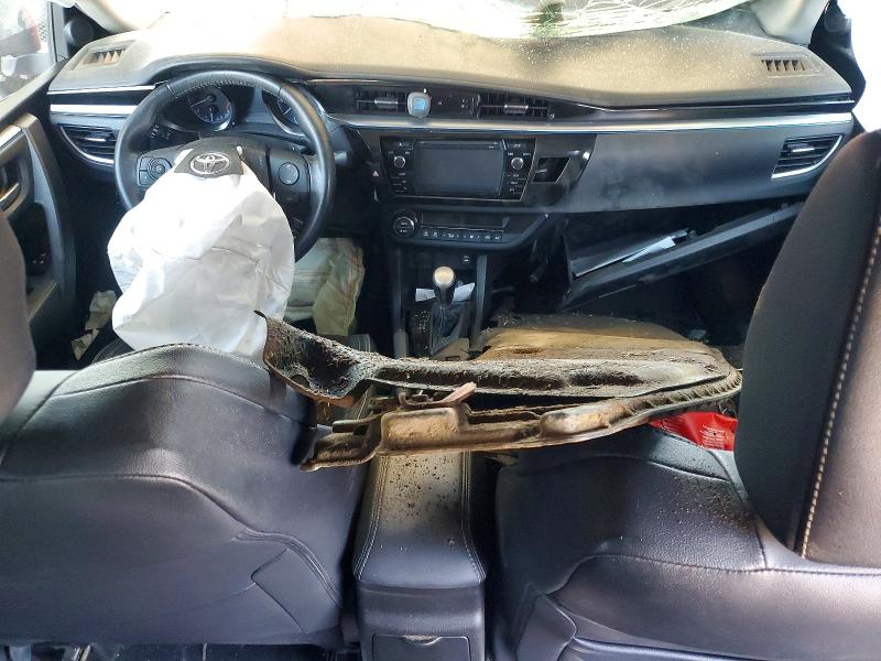 2015 Toyota Corolla VIN 5YFBURHE3FP349038 COPART salvage auction — FRONT END, Ca - Salvage Certificate, sold $875 on 2026-07-09 (photo 8)