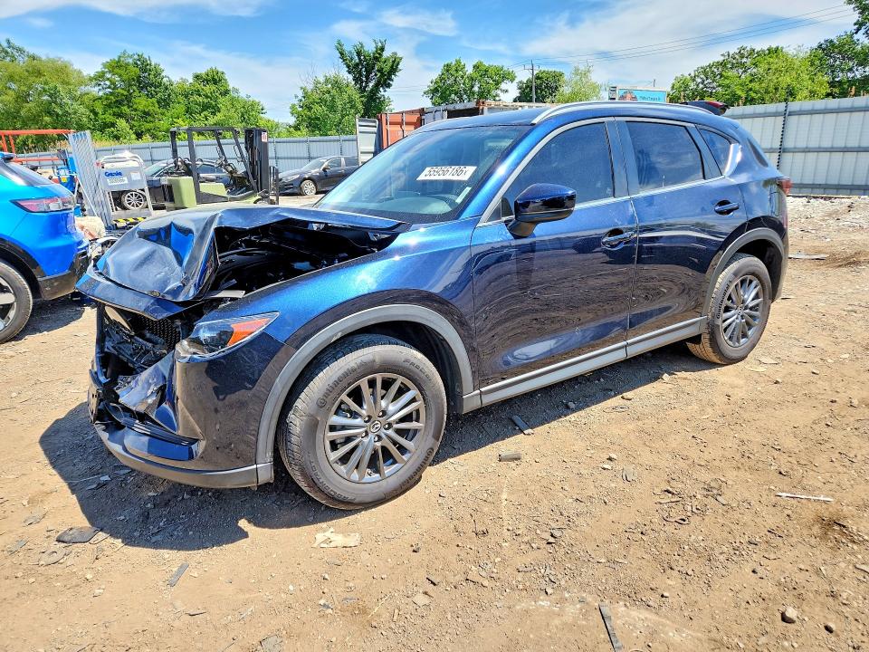 2021 Mazda Cx-5 VIN JM3KFACM8M0414684 COPART salvage auction — FRONT END, Il - Salvage Certificate, sold $4,150 on 2026-07-31 (photo 1)