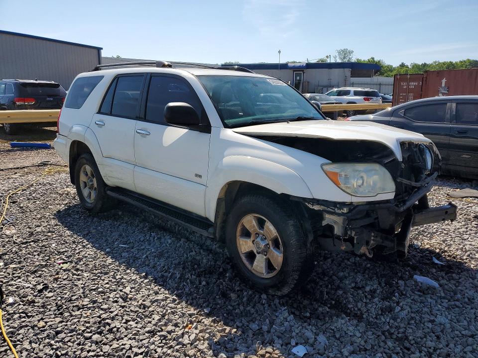 2007 Toyota 4runner VIN JTEZU14R678067655 COPART salvage auction — FRONT END, Al - Cert Of Title-Salvage Title, sold $1,800 on 2026-07-28 (photo 4)