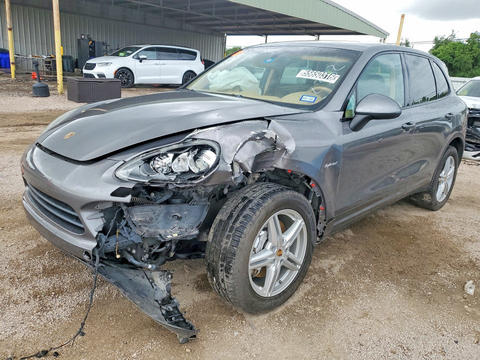 2012 Porsche Cayenne VIN WP1AE2A26CLA92332 COPART salvage auction — FRONT END, Tx - Certificate Of Title, sold $825 on 2026-07-07 (photo 1)