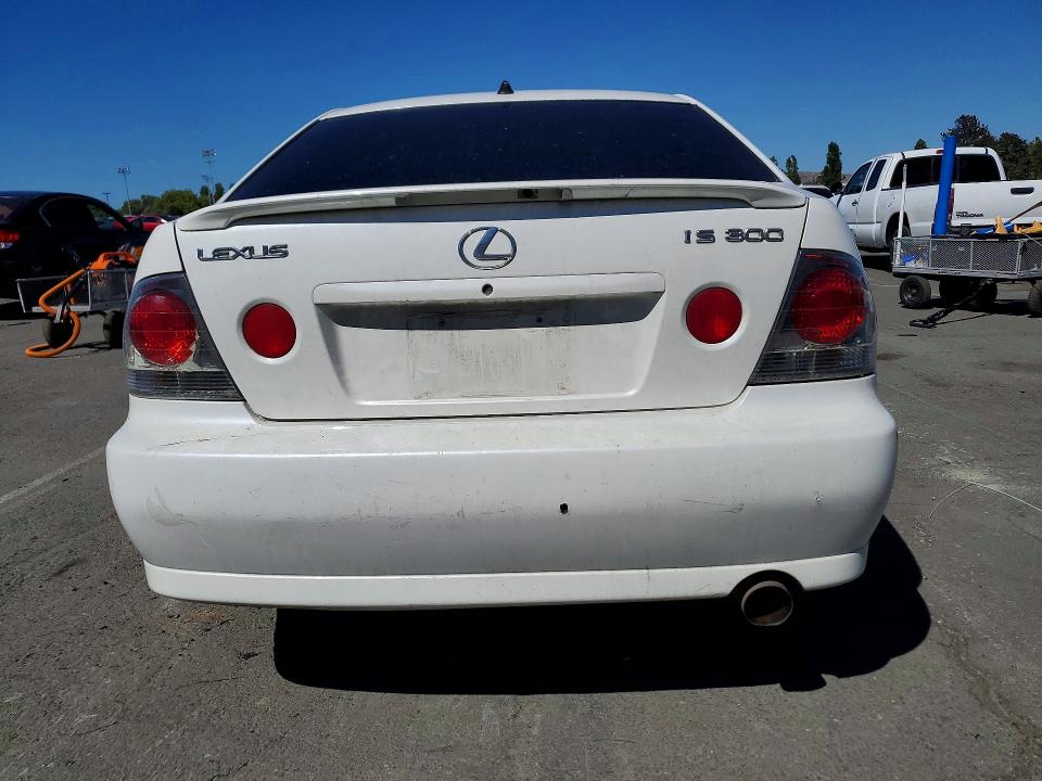2004 Lexus Is 300 VIN JTHBD192240082003 COPART salvage auction — VANDALISM, CA - SALVAGE CERTIFICATE, sold $775 on 2026-07-17 (photo 6)