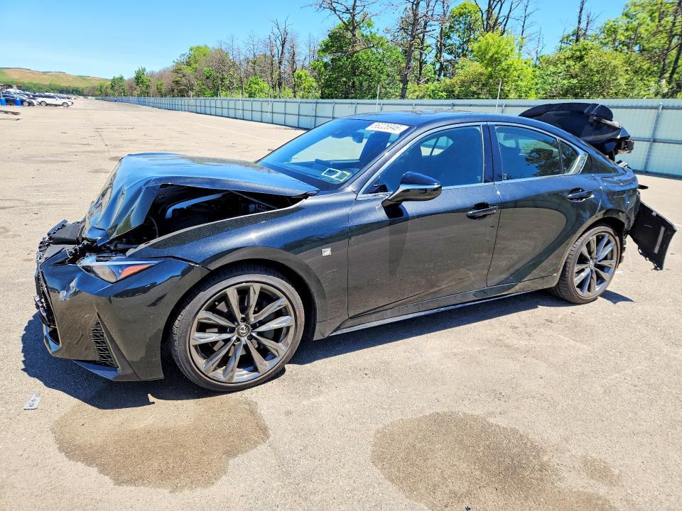 2024 Lexus Is VIN JTHGZ1E27R5036321 COPART salvage auction — REAR END, NY - MV-907A SALVAGE CERTIFICATE, sold $6,900 on 2026-07-27 (photo 1)