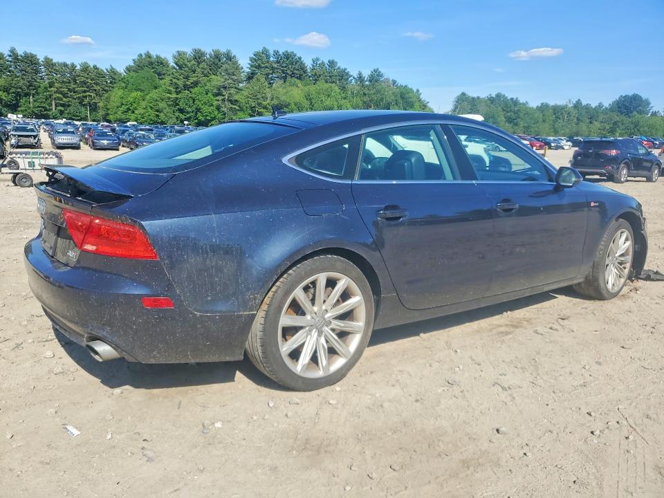 2012 Audi A7 VIN WAUYGAFC2CN037254 COPART salvage auction — FRONT END, Mt - Certificate Of Title, sold $1,600 on 2026-07-09 (photo 3)