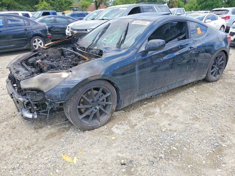 2014 Hyundai Genesis VIN KMHHT6KD1EU120768 COPART salvage auction — BURN, Va - Cert Of Title - Salvage, sold $200 on 2026-07-07 (photo 1)