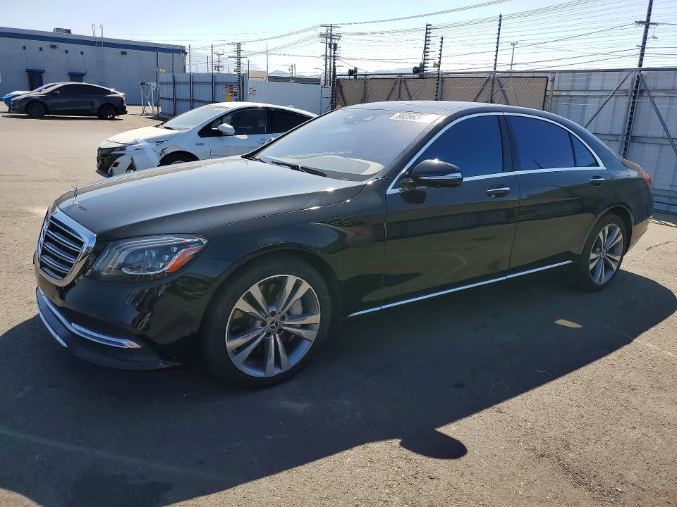 2018 Mercedes-benz S-klasse VIN WDDUG6GB7JA375764 — COPART salvage auction photo