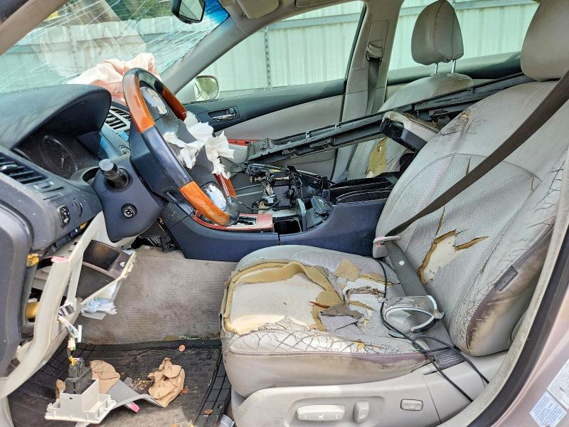 2008 Lexus Es 350 VIN JTHBJ46G782194784 COPART salvage auction — FRONT END, VA - CERT OF TITLE - SALVAGE, sold $275 on 2026-07-14 (photo 7)