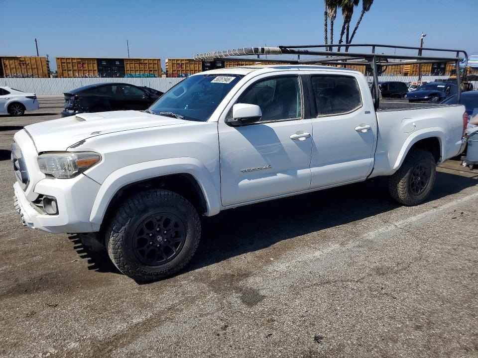 2022 Toyota Tacoma VIN 3TMBZ5DN2NM036780 COPART salvage auction — FRONT END, Ca - Salvage Certificate (P), sold $11,700 on 2026-07-10 (photo 1)