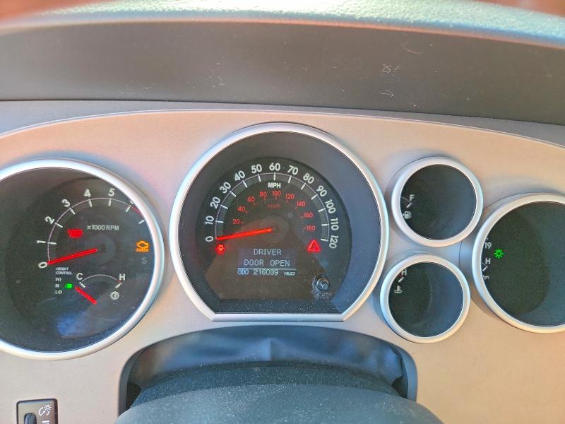 2011 Toyota Sequoia VIN 5TDDY5G10BS051794 COPART salvage auction — FRONT END, Ny - Mv-907A Salvage Certificate, sold $4,500 on 2026-07-08 (photo 9)