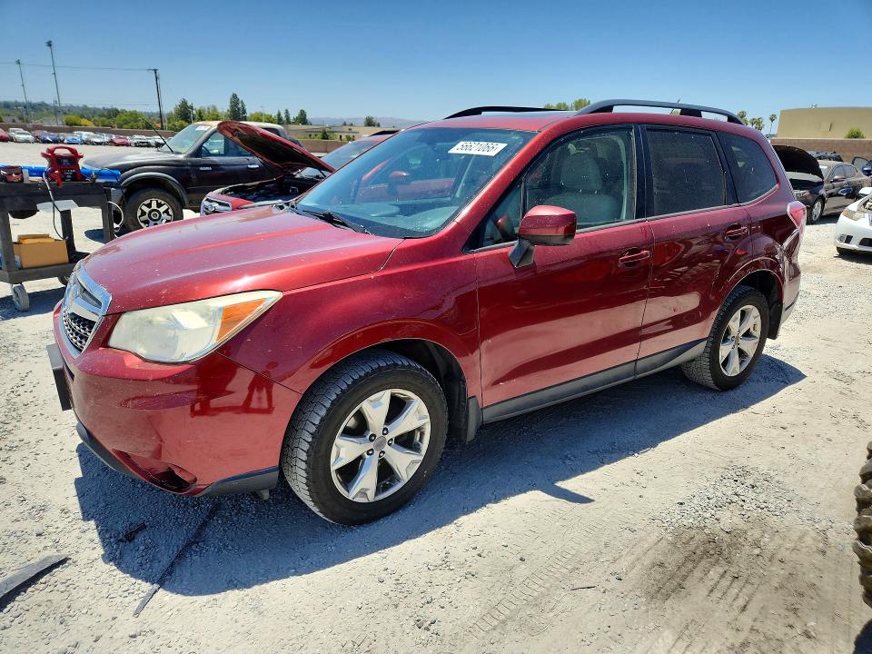 2014 Subaru Forester VIN JF2SJAGC9EH526469 COPART salvage auction — MECHANICAL, Mt - Dis/Dlr/Exp Only Clean Title, sold $625 on 2026-07-29 (photo 1)