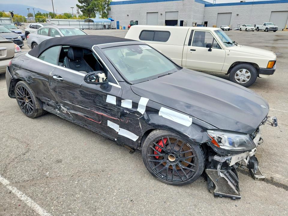 2019 Mercedes-benz C class VIN WDDWK8HB9KF847338 COPART salvage auction — ALL OVER, Ca - Cert Of Title-Salvaged (P), sold $9,300 on 2026-07-27 (photo 4)