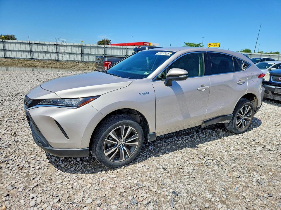 2021 Toyota Venza VIN JTEAAAAHXMJ043574 COPART salvage auction — SIDE, IL - SALVAGE CERTIFICATE, sold $13,900 on 2026-07-20 (photo 1)