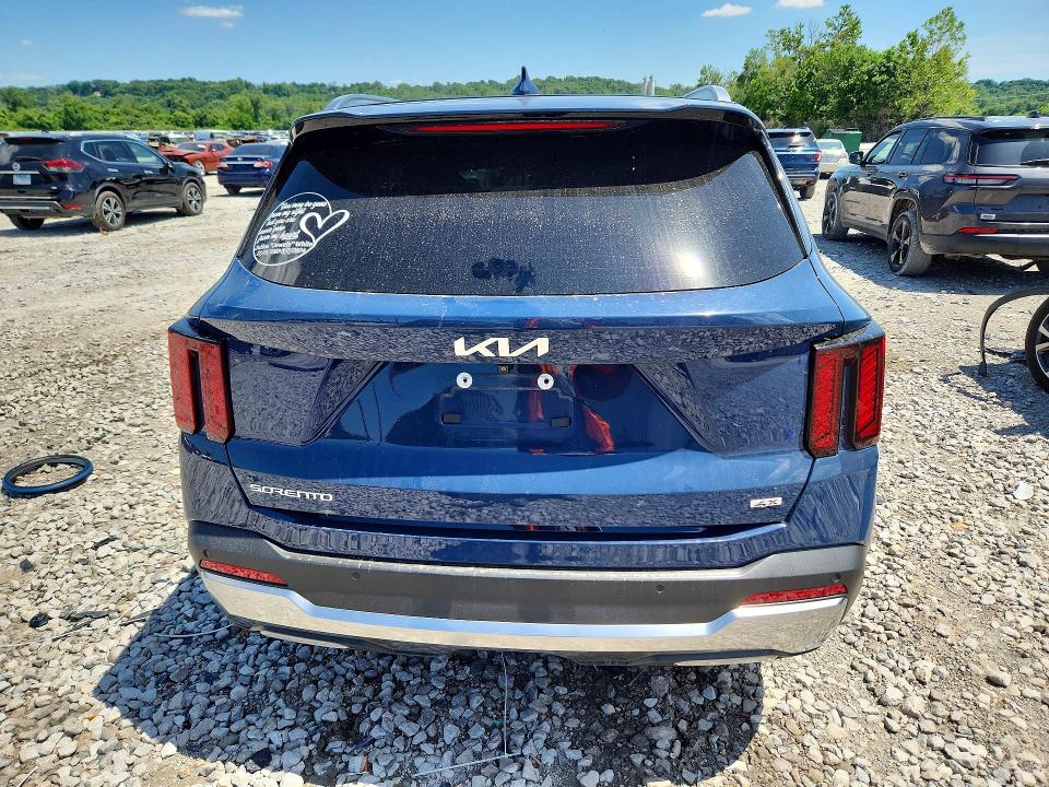 2024 Kia Sorento VIN 5XYRLDJCXRG297445 COPART salvage auction — FRONT END, Il - Salvage Certificate, sold $8,600 on 2026-08-24 (photo 6)