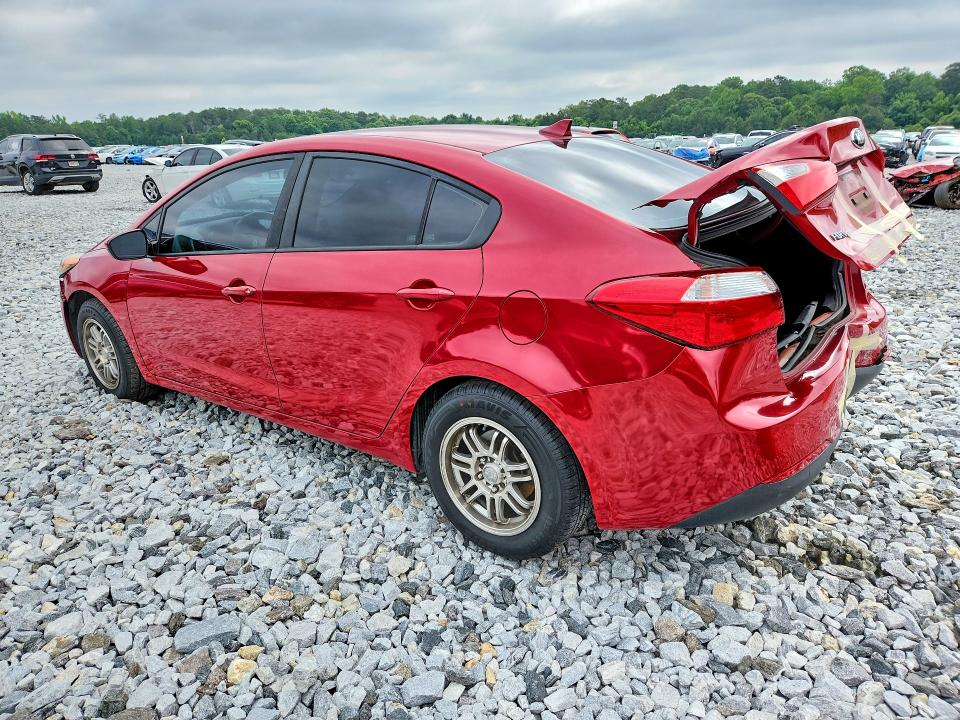 2016 Kia Forte VIN KNAFK4A64G5482237 COPART salvage auction — REAR END, GA - CERT OF TITLE-SALVAGE, sold $1,200 on 2026-07-30 (photo 2)