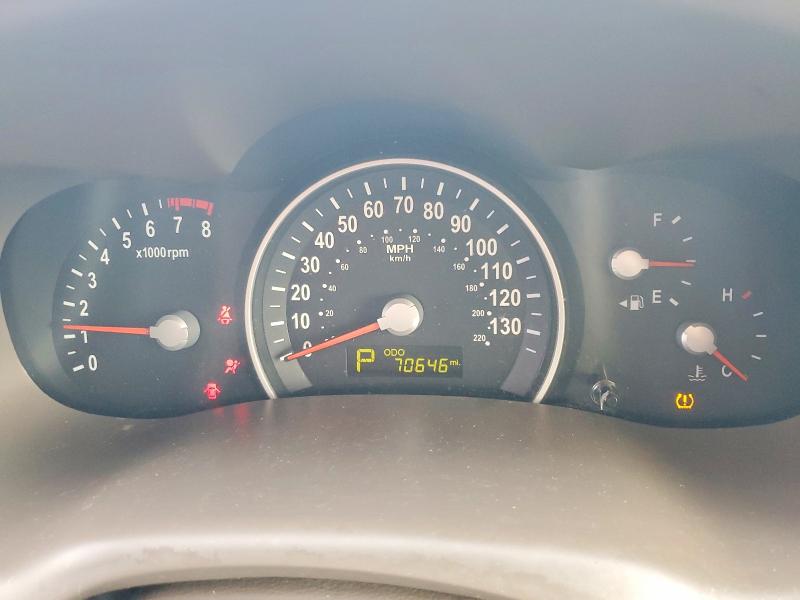 2012 Kia SEDONA VIN KNDMG4C75C6495178 COPART salvage auction — FRONT END, Oh - Cert Of Title-Salvage, sold $1,400 on 2026-07-08 (photo 9)
