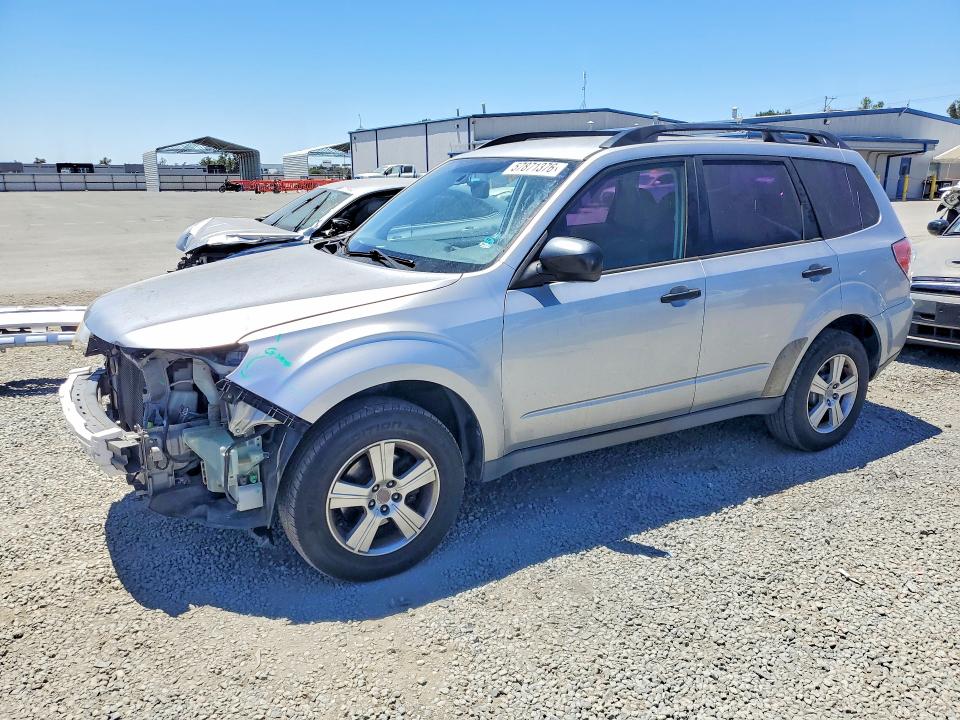 2012 Subaru Forester VIN JF2SHABCXCH444315 COPART salvage auction — FRONT END, CA - SALVAGE CERTIFICATE, sold $1,500 on 2026-07-24 (photo 1)