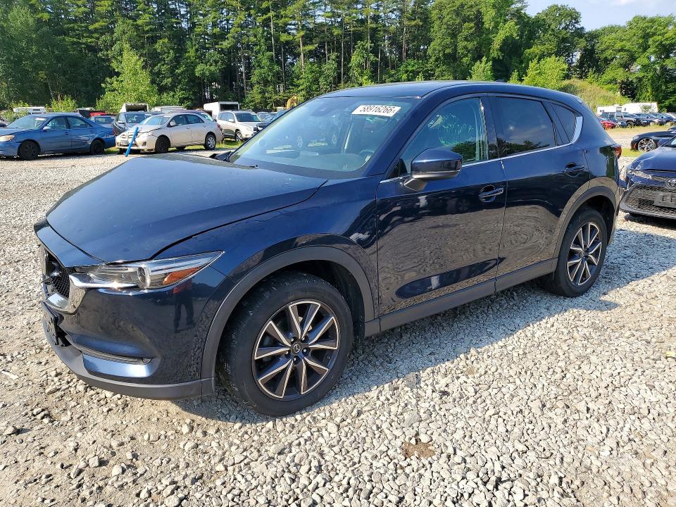 2018 Mazda Cx-5 VIN JM3KFBDM8J0434580 COPART salvage auction — FRONT END, MA - CERT OF TITLE-SALVAGE (P), sold $4,500 on 2026-07-06 (photo 1)
