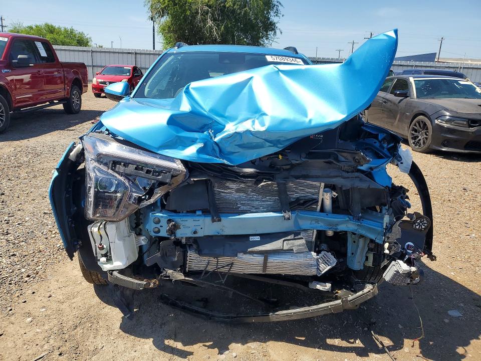 2025 Chevrolet VIN KL77LHEP5SC051812 COPART salvage auction — FRONT END, Tx - Salvage Vehicle Title, sold $2,200 on 2026-07-22 (photo 5)