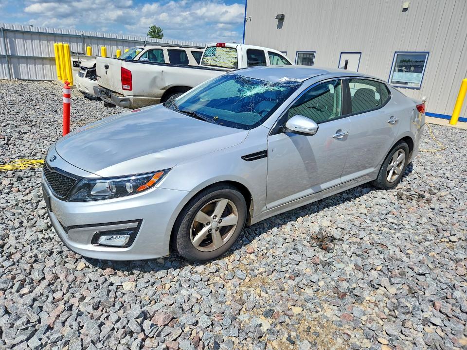 2014 Kia Optima VIN KNAGM4A70E5470235 COPART salvage auction — ROOF, Wi - Junked Vehicle Bill Of Sale, sold $825 on 2026-07-13 (photo 1)