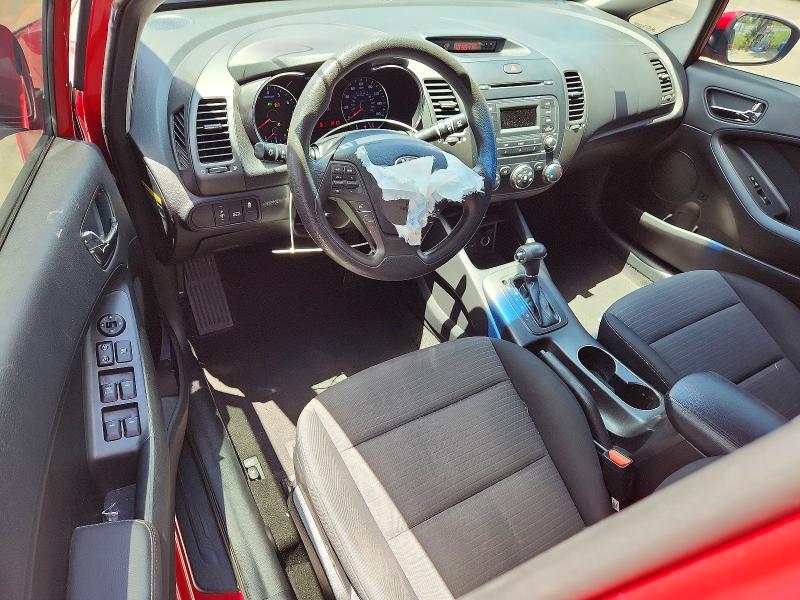 2014 Kia Forte VIN KNAFX4A63E5150367 COPART salvage auction — FRONT END, Fl - Cert Of Ttl-Rebuilt&Slvg Rbld, sold $450 on 2026-07-09 (photo 8)