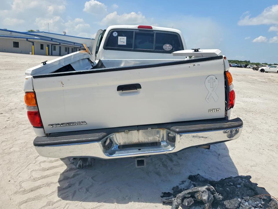 2001 Toyota Tacoma VIN 5TEVL52N51Z820093 COPART salvage auction — REAR END, Fl - Certificate Of Destruction, sold $1,250 on 2026-07-15 (photo 6)