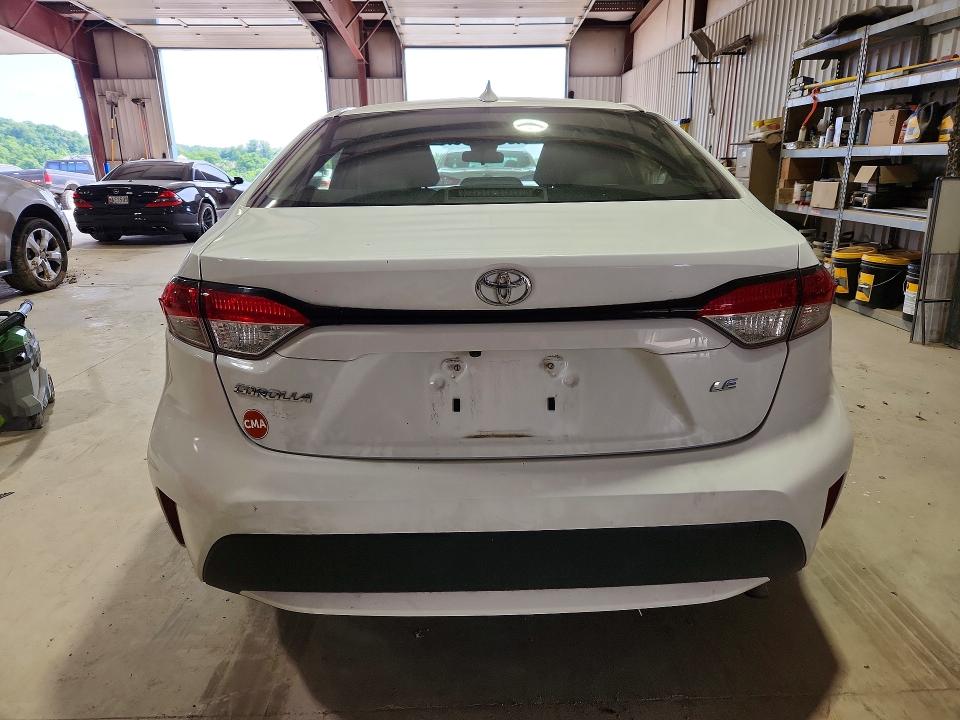 2020 Toyota VIN JTDEPRAE1LJ057094 COPART salvage auction — FRONT END, Pa - Certificate Of Salvage, sold $500 on 2026-07-24 (photo 6)