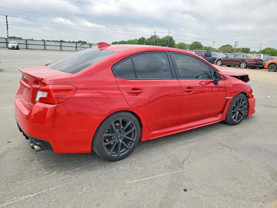 2018 Subaru Wrx VIN JF1VA1C60J9834345 COPART salvage auction — FRONT END, ID - SALVAGE CERTIFICATE OF TITLE, sold $2,550 on 2026-07-30 (photo 3)